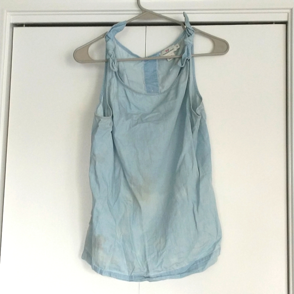 Vineyard Vines chambray tank
